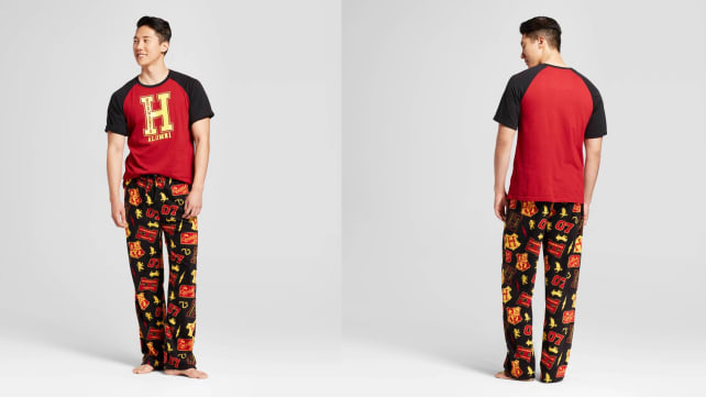Men's Harry Potter Logo Pajama Set