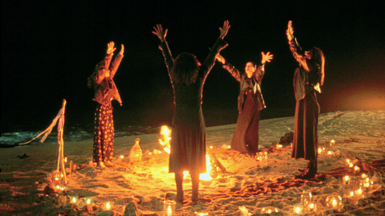 Teens worship an ancient nature deity called Manon in ‘The Craft.’