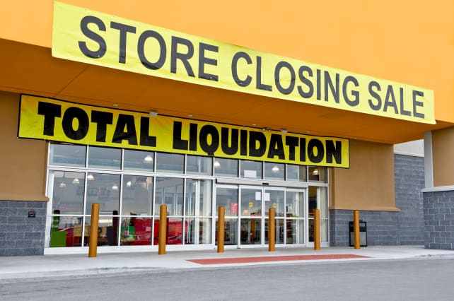 Major retailer going out of business