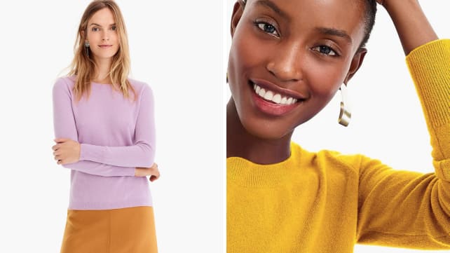 best-gifts-for-mom-2018-jcrew-everyday-cashmere-sweater
