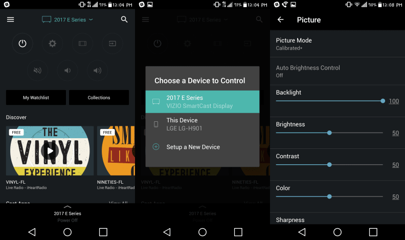 Vizio's SmartCast app is an innovative addition—when it works. Half the time, it may seriously frustrate you.