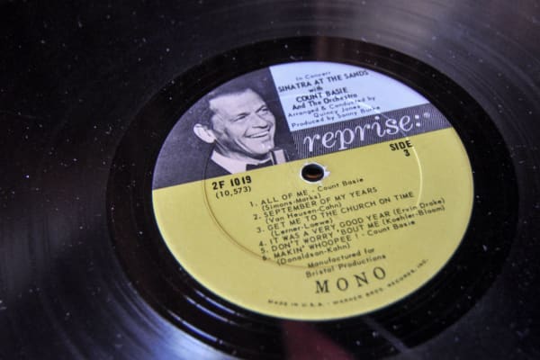 Frank Sinatra Home Recording Studio