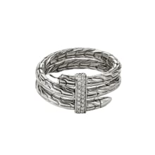 Product image of Spear Ring, Silver, Diamonds