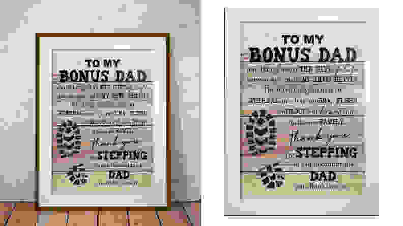 Bonus dad print