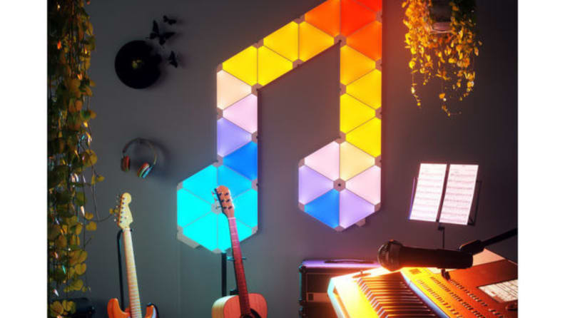 A Nanoleaf Rhythm Starter Kit