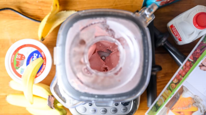 Smoothie in a blender