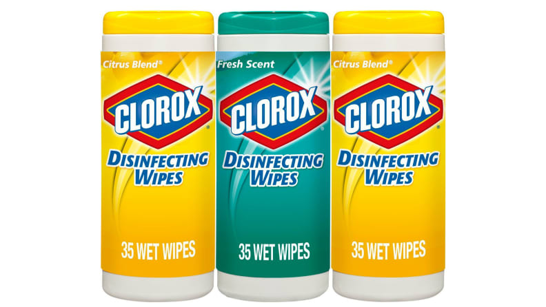 Disinfecting wipes will get your room clean
