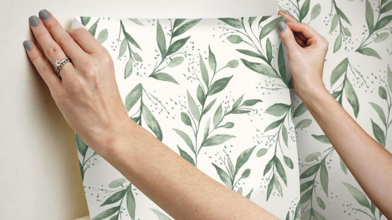 This is arguably the easiest way to make an accent wall.