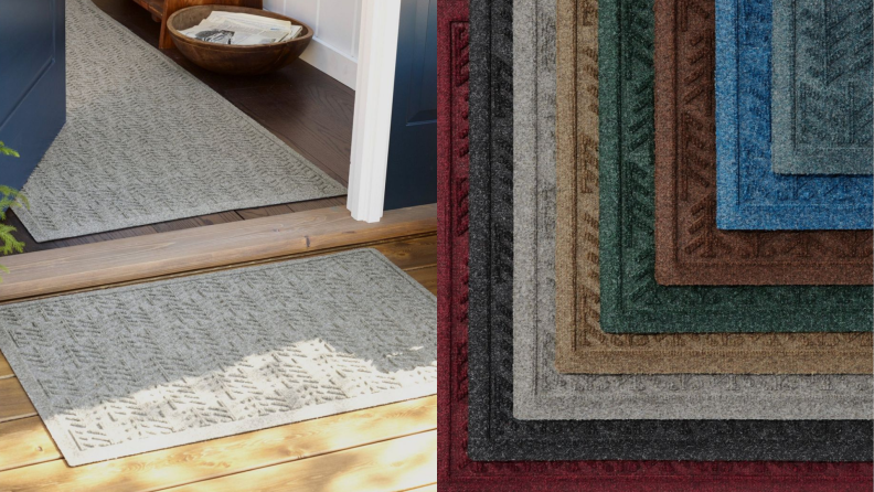 A selection of no-slip rugs.