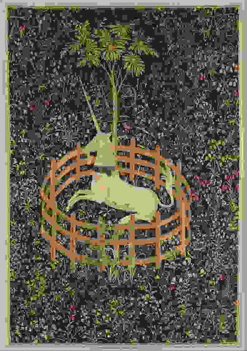 Unknown: "The Unicorn in Captivity (from the Unicorn Tapestries)"