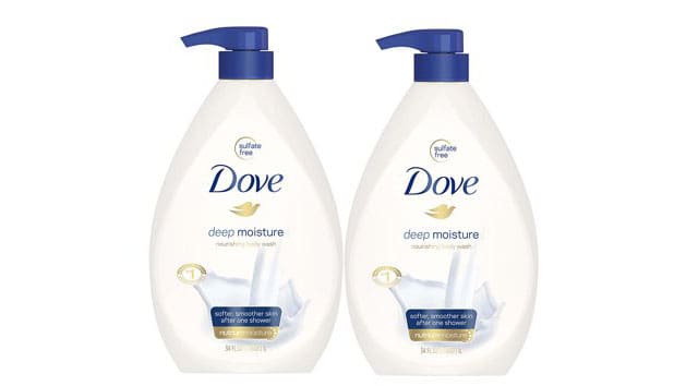 Dove Deep Moisture Body Wash Pump