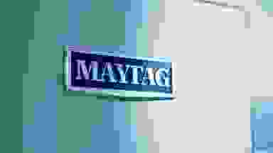 The Maytag MSC21C6MFZ counter-depth side-by-side refrigerator