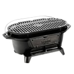 Product image of Lodge L410 Pre-Seasoned Sportsman's Charcoal Grill