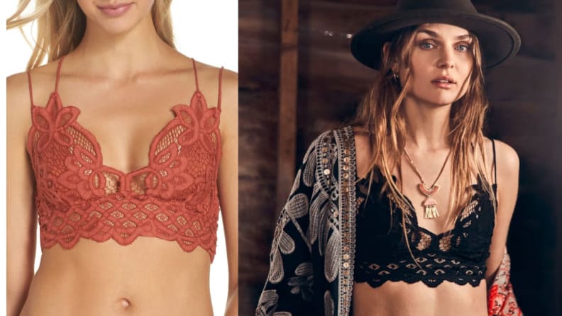 Free People Adella Bralette - Women's Intimates in Copper