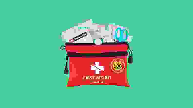 A first aid kit by Protect Life.