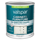 Product image of Valspar Cabinet and Furniture Oil-Enriched Enamel Paint