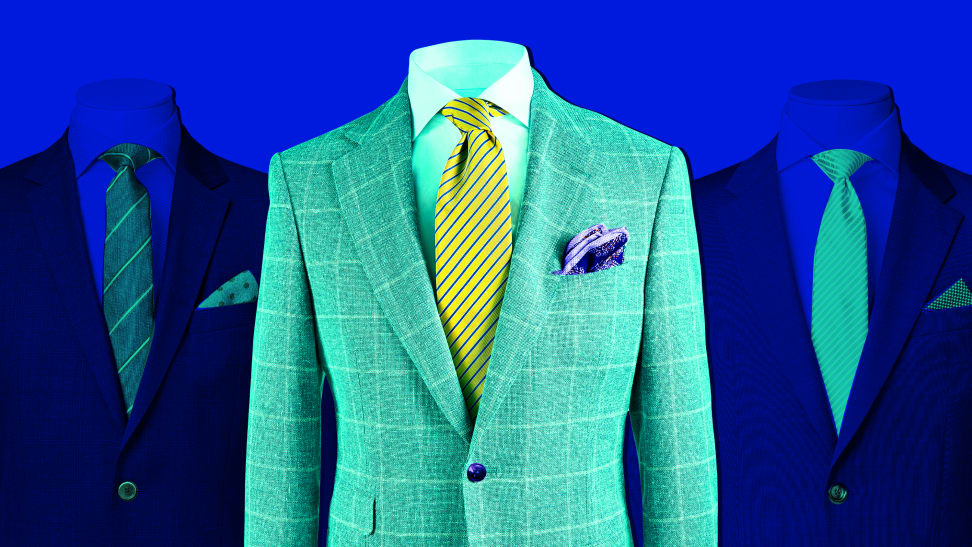 Made-to-order deep green three piece suit for men – Uomo Attire