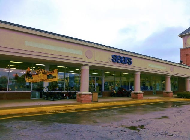 A Sears Hometown store exterior