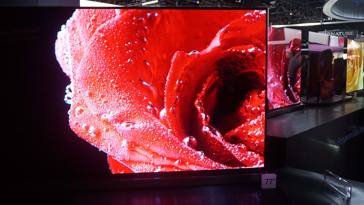 LG's 77-inch G6 OLED TV