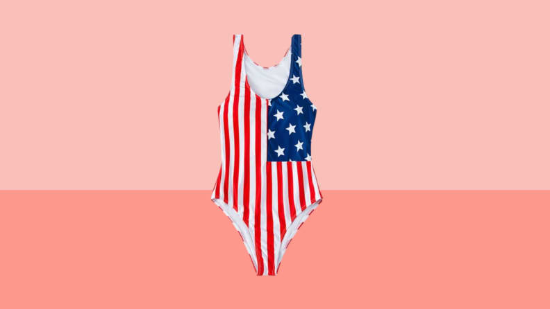 FLAG ONE PIECE WOMANS SWIMSUIT