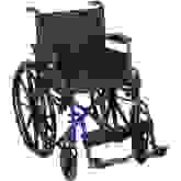 Product image of Drive Medical Blue Streak Wheelchair BLS18FBD-SF