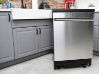 The GE GPT225SSLSS 24-inch portable dishwasher