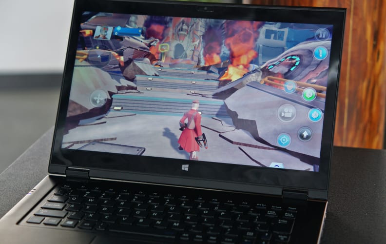 It might not be up to Metro: 2033 Last Light, but you'll have no problem running a game like Disney Infinity.