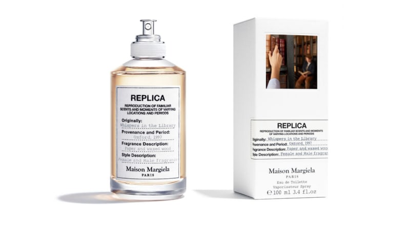 The Whispers in the Library Eau de Toilette from Maison Margiela.