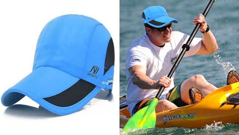 Sport hat available on Amazon
