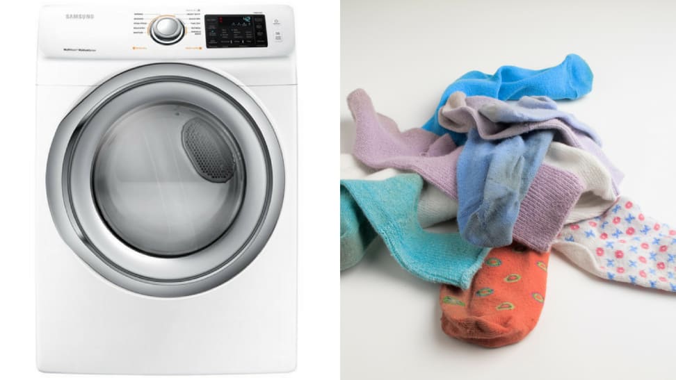 Washers and dryers really do eat socks. Here's what to do about it.