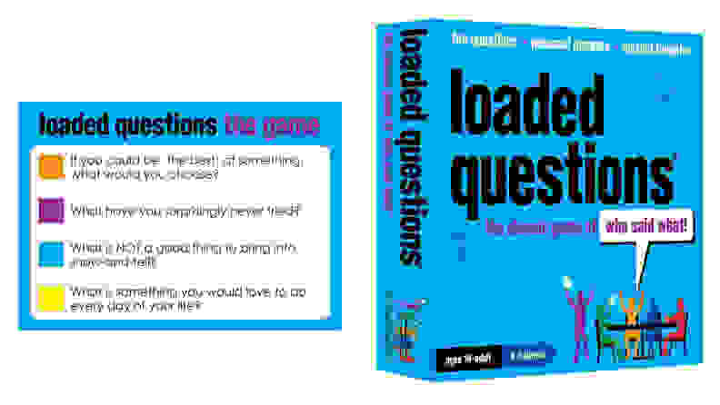 Loaded questions box with question card