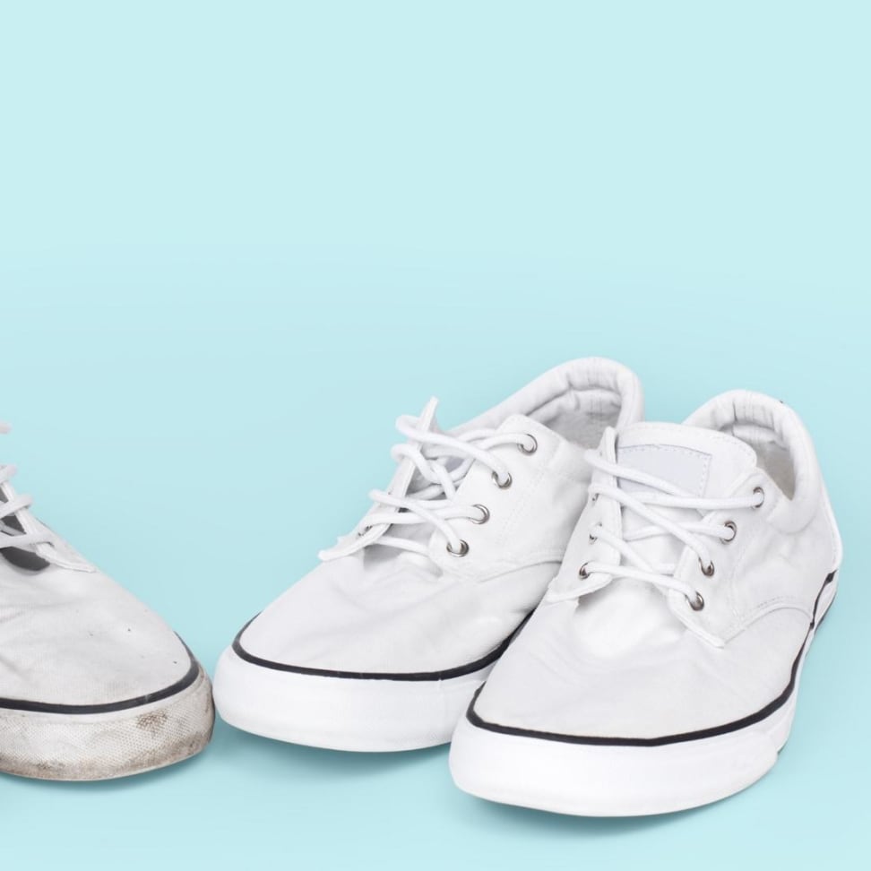 TikToker shares easy hack for cleaning white sneakers in minutes