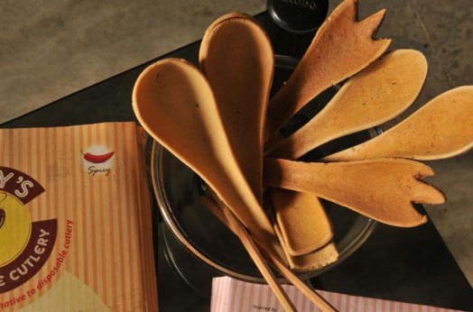 Edible cutlery