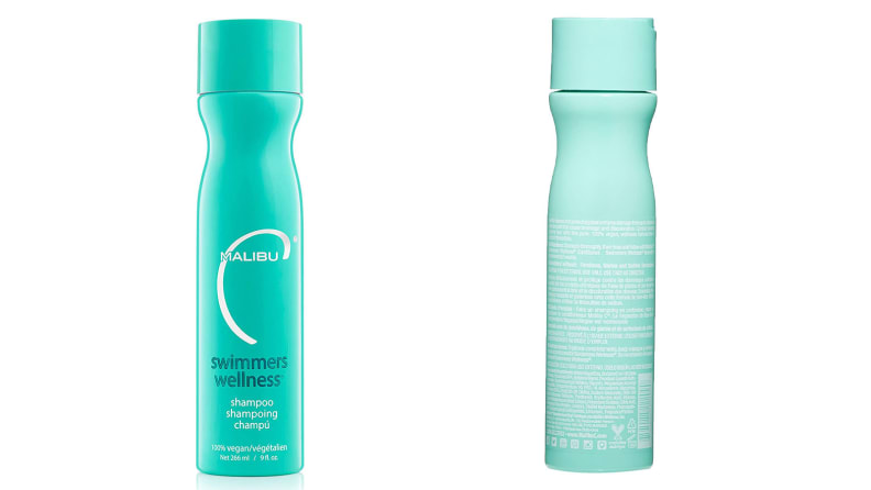 A photo of the Malibu C Swimmers Wellness Shampoo.