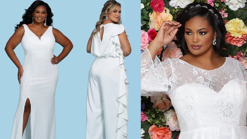 plus-size wedding gowns ...