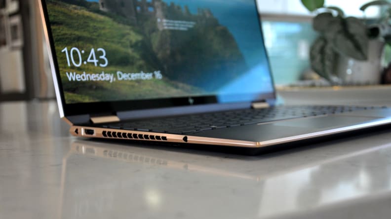 HP Spectre 15 OLED front left