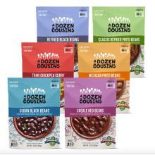 Product image of A Dozen Cousins Seasoned Microwave Beans Variety Pack