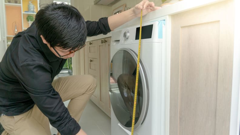 Measuring a washer