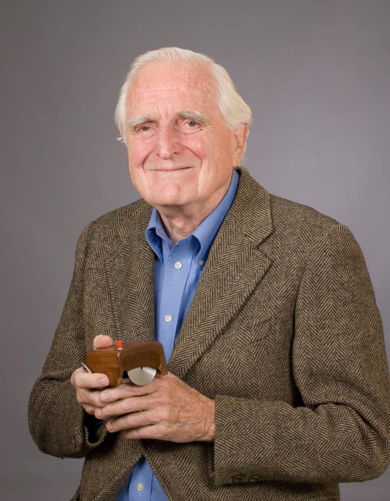 Douglas Engelbart With Mouse