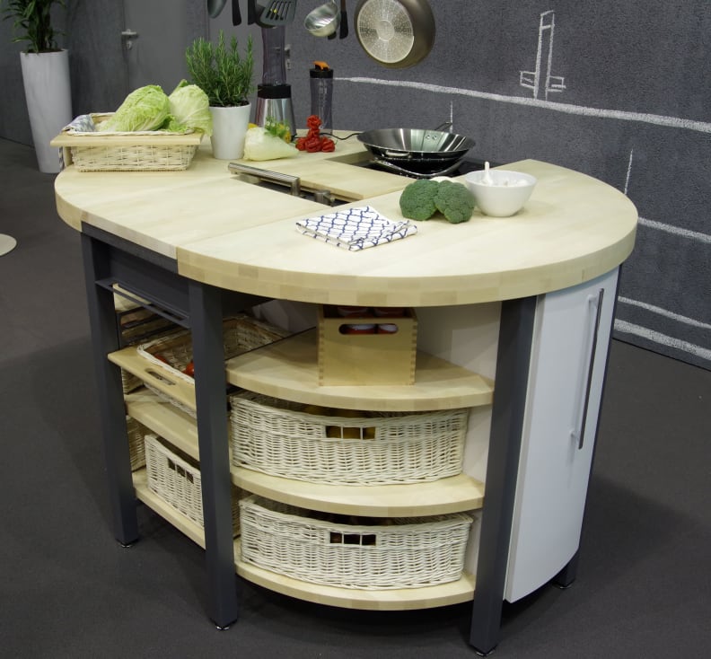 Natural materials are appealing to younger people—as is the chance to socialize while cooking.
