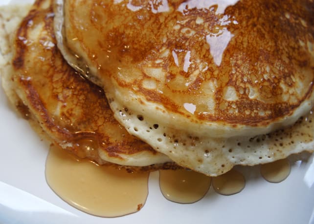 Snow pancakes