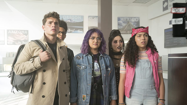 The cast of Marvel Runaways