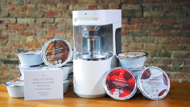 I made frozen yogurt using the 'Keurig for froyo'—and I'll never