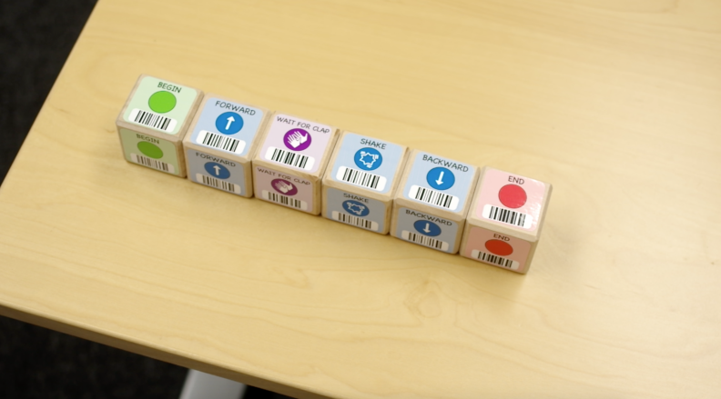 A coding block set for KIBO.