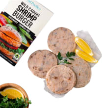 Product image of Wild Blue Mexican shrimp burgers