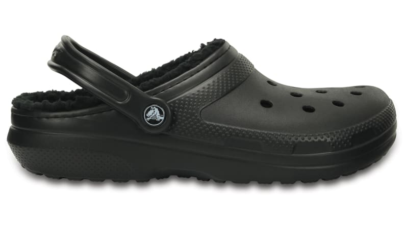 The Crocs Classic Lined Clog as seen from the side
