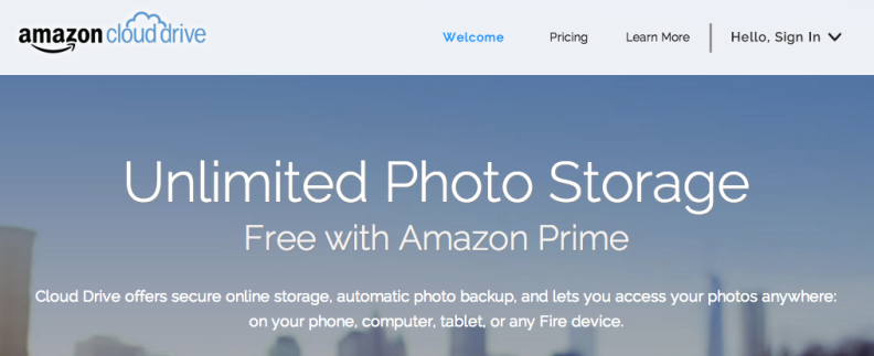 Amazon Cloud Drive Screenshot