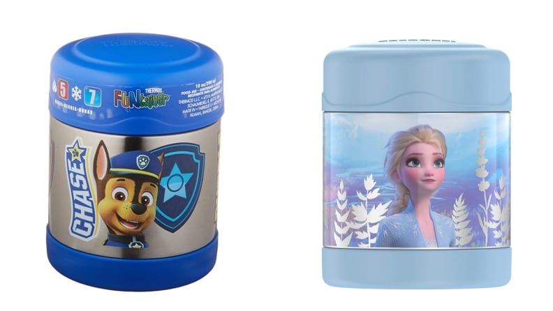 Kids thermos with Elsa on it