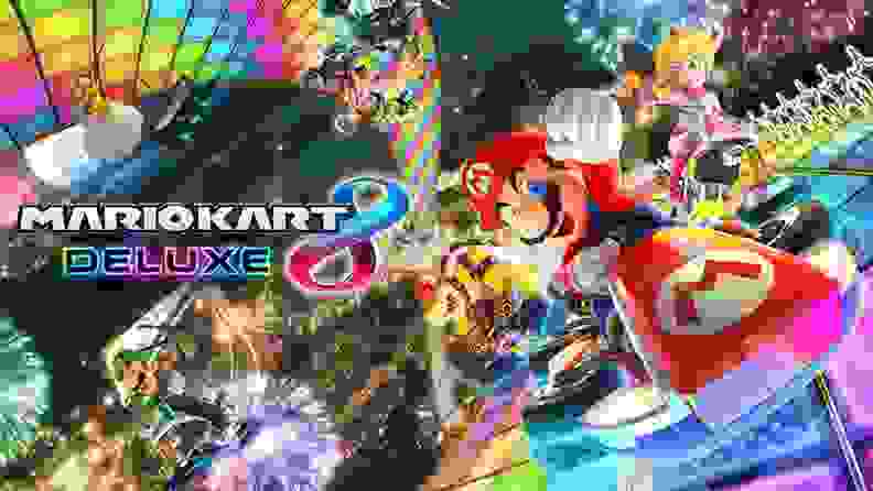 Cover art for Mario Kart 8.