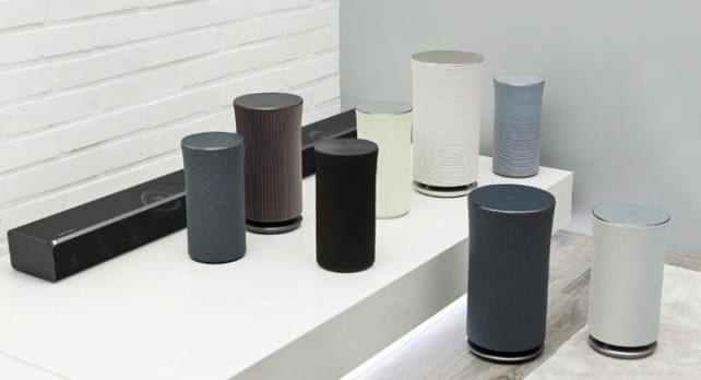 Samsung soundbar featuring Dolby Atmos